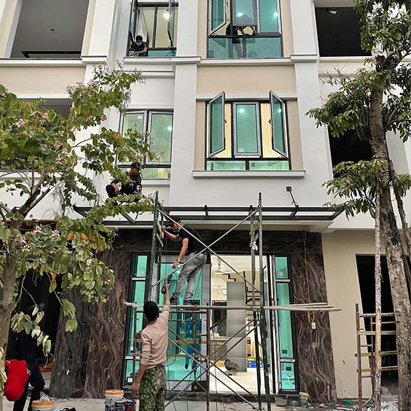 Xây dựng nhà phố